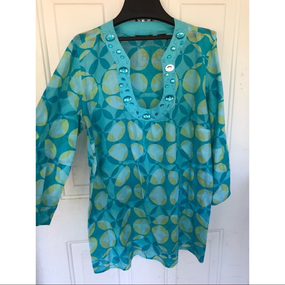 Jeweled Resort Tunic